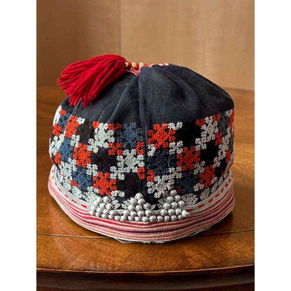 Hand Made- One of a kind – Baby Hat from Nepal circa 1970’s